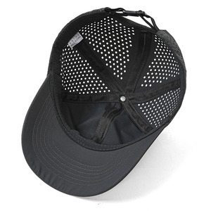 Casquette de <span class=keywords><strong>golf</strong></span> OEM en nylon à séchage rapide et résistant au soleil pour hommes, design respirant sur le côté, 6 panneaux, chapeaux de <span class=keywords><strong>golf</strong></span> <span class=keywords><strong>Basket</strong></span> - Product Image 4