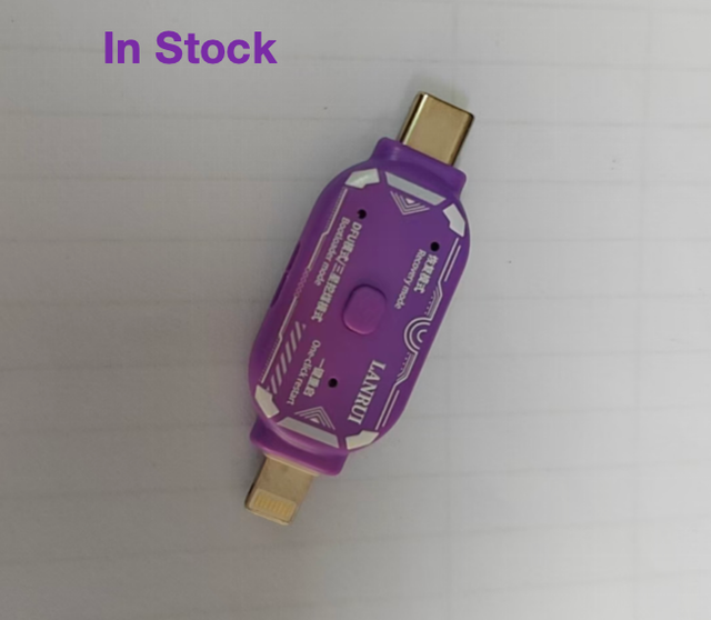 V587 Engineering Box No-Disassembly Phone Recovery Tool for IPhone/iPad/Android Compatible with PC Flashing
