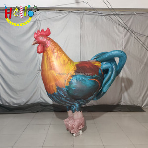 Costume <span class=keywords><strong>gonflable</strong></span> pour adulte, déguisement de fête, costume de poulet, <span class=keywords><strong>coq</strong></span>, poule - Product Image 5