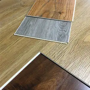 Easy Click Wood Embossed Rigid Lvt Spc Flooring