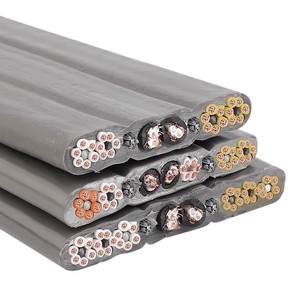 Cable Plano para Elevador, 20, 24, 28, 32, 40, 60 Hilos, Núcleo de Cobre, Estándar Nacional, para Elevadores y Aire Acondicionado - Product Image 1