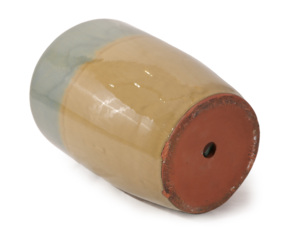 Juego de Macetas de Cerámica Estilo Americano, Diseño Degradado Verde-Marrón, Duradero y Ecológico para Interiores/Exteriores - Product Image 6