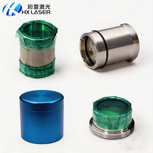 Lentille de collimation <span class=keywords><strong>laser</strong></span> HXLASER CF30D100 pour WSX KC13 KC15, lentille de collimation et de focalisation avec support de lentille D30 F75 F100 F125 F150 F200 - Product Image 1