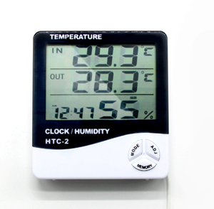 Kỹ thuật số <span class=keywords><strong>LCD</strong></span> nhiệt độ Nhiệt kế độ ẩm Meter đồng hồ với 1m bên ngoài thăm dò công nghiệp độ ẩm nhiệt kế - Product Image 6