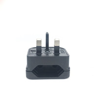 Adaptateur UK Plug Type G avec fusible 13a Eu adaptateur européen à 2 broches Eu vers Uk