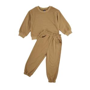 Ensemble Printemps-Automne 2023 pour Enfants, Pull et Pantalon Couleur Unie, Vêtements pour Enfants, Deux Pièces pour Garçons - Product Image 6