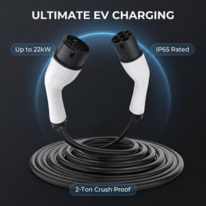 <span class=keywords><strong>Câble</strong></span> de charge EV triphasé 22 kW 32 A compatible solaire intelligent SAA RCM <span class=keywords><strong>Mode</strong></span> <span class=keywords><strong>3</strong></span>, <span class=keywords><strong>câble</strong></span> de charge EV IEC 62196-<span class=keywords><strong>2</strong></span> <span class=keywords><strong>Type</strong></span> <span class=keywords><strong>2</strong></span> vers <span class=keywords><strong>Type</strong></span> <span class=keywords><strong>2</strong></span> - Product Image 1