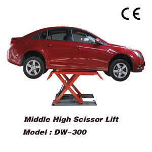 3000kg gunting angkat tengah silinder <span class=keywords><strong>CE</strong></span> 2 kustom Lift mobil untuk sasis mobil lebih panjang - Product Image 6