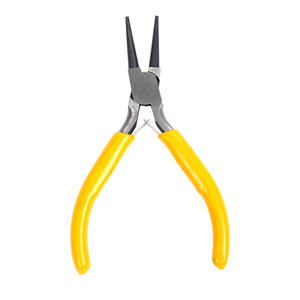 คีมปากกลมซินรุ่ย ขนาด 4.5 นิ้ว ด้ามจับสีเหลือง เครื่องมือทำเครื่องประดับ ดีไซน์สปริงเหล็ก - Product Image 3