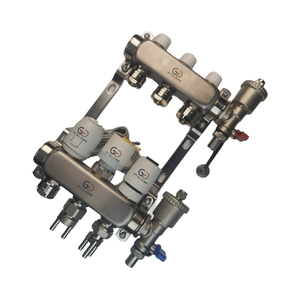 Offres Spéciales système de collecteur d'<span class=keywords><strong>eau</strong></span> moderne en acier inoxydable 304 <span class=keywords><strong>sous</strong></span> le chauffage par le sol pour <span class=keywords><strong>compteur</strong></span> d'<span class=keywords><strong>eau</strong></span> 220v Design moderne - Product Image 1