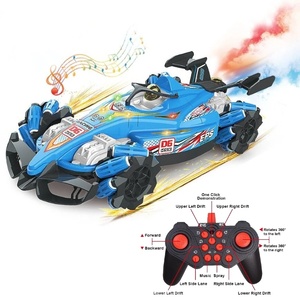 EPT Venta al por Mayor, Auto de Acrobacias RC Fórmula <span class=keywords><strong>1</strong></span>:12 2.4G 13CH, 360 °   Rotación y deslizamiento lateral con pulverizador, luces y música - Product Image 1