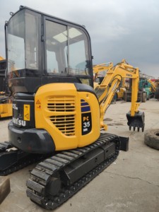 Original Japan Used Komatsu PC35 Excavator High Quality Second Hand Komatsu PC35 <b>Digger</b> for Sale - Product Image 2