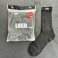 Chaussettes unisexes tendance, style hip-hop, décontractées, sportives, à semelle épaisse, en coton, avec logo personnalisé, très vendues