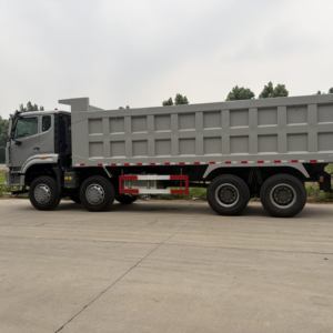 Used SINOTRUK HOWO NX 8x4 <b>12</b> Wheeler Diesel Dump Truck 380HP Heavy Duty Left Steering Weichai FAST Gearbox for Construction - Product Image 5