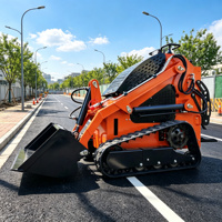 Chargeuse compacte sur chenilles de fabrication chinoise, Euro 5 CE EPA, puissance diesel élevée, nouvelle chargeuse compacte pour vergers