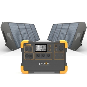 Générateur solaire PECRON 2KW 1450Wh UPS, station d'alimentation super portable, système d'énergie solaire Pecron - Product Image 1