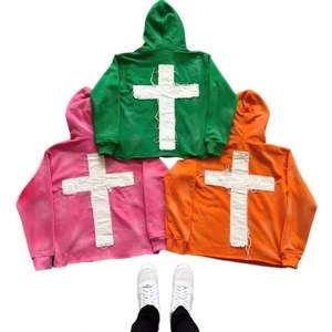 Sudaderas con capucha bordadas personalizadas Streetwear para hombres Sudadera con capucha French Terry Designer Y2k - Product Image 1