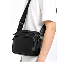 Bolso Bandolera Portátil de Gran Capacidad, Estilo Horizontal, Casual, para Hombre, Venta al Por Mayor de Fábrica, Personalizado y Moderno