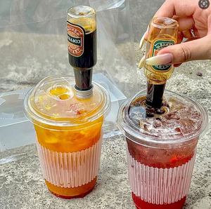 Botella <span class=keywords><strong>de</strong></span> Plástico Transparente <span class=keywords><strong>de</strong></span> 100 ml con Tapa para Bebidas para Mascotas, Leche, Refrescos, Café, Líquidos, <span class=keywords><strong>Agua</strong></span> y Aceite - Product Image 3