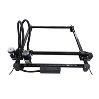 Eficiente DIY 10W máquina de tallado láser CNC grabador láser cortador 400*400MM Metal madera cuero joyería AI impresora de corte