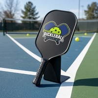 Raquette de pickleball personnalisée, durable et écologique avec votre logo, vente en gros OEM, directement de l'usine pour les distributeurs de marques