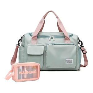 Bolsa de Viaje Resistente para Avión con Compartimento para Zapatos para Debajo del Asiento/Compartimento Superior, Sac De Voyage Avec Compartiment Pour Chaussures - Product Image 1