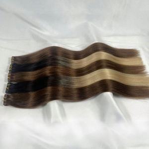 Extensions de cheveux à la kératine invisibles à double trame, naturelles, crépues, mini, bouclées, yaki, brutes, Remy, 100% cheveux humains, vente chaude - Product Image 1
