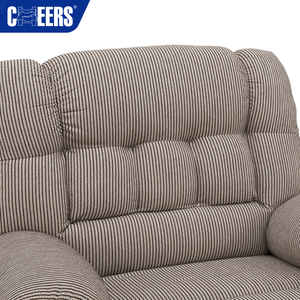 Ghế sofa phòng khách cỡ lớn, có thể ngả lưng điện, có thể kéo dài, bọc vải, thiết kế mới của MANWAH CHEERS - Product Image 5