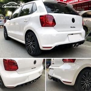 Fabbrica diretta paraurti Auto Per <span class=keywords><strong>Volkswagen</strong></span> <span class=keywords><strong>POLO</strong></span> 2011-2016 Aggiornamento <span class=keywords><strong>R</strong></span> Stile paraurti Anteriore paraurti Posteriore Griglia di Scarico - Product Image 6