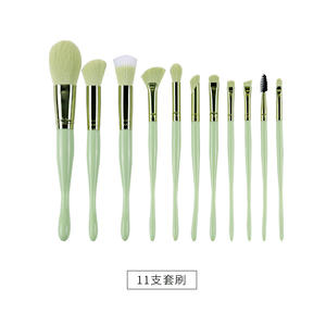 8 ชิ้นโลโก้ที่กําหนดเองชุดแปรงแต่งหน้าเครื่องสําอาง 11 ชิ้นมืออาชีพหรูหราแปรงแต่งหน้าฉลากส่วนตัวอายแชโดว์รากฐาน - Product Image 4