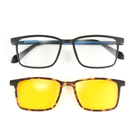 2025 Ultem cadres Clip magnétique sur lunettes de soleil hommes lunettes de pêche carré conduite lunettes