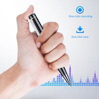 Enregistreur Vocal Mini Stylo Ultra Fin 32 Go Prix Usine avec Interface Micro USB, Prend en Charge le Format WAV