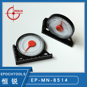 Jauge d'angle avec niveau à bulle, inclinomètre de haute précision pour la mesure de pente, matériau plastique - Product Image 5