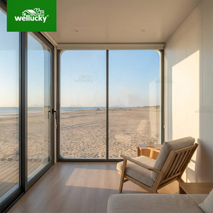 WELLUCKY Apple Cabin House pour le tourisme écologique, lodge préfabriqué, <span class=keywords><strong>villa</strong></span> <span class=keywords><strong>de</strong></span> luxe pour retraite en pleine nature et hébergement en plein air - Product Image 2