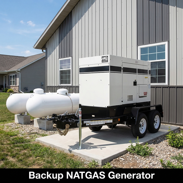 NATGAS 100kw Natural Gas Turbine Generator with Flame Detector Auto Synchronization Industrial Use 93% Efficiency 480V