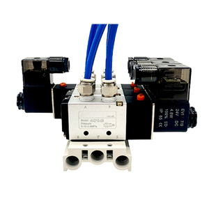 Valvola Solenoide Pneumatica Jery 4V210-08 DC 12V a 5 Vie e 2 Posizioni per Controllo dell'Aria - Product Image 2