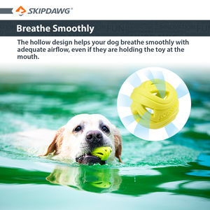 Juguete Interactivo y de Movimiento para Perros al por Mayor, <span class=keywords><strong>Pelota</strong></span> Resistente a Mordeduras de TPR Hueca y Duradera para Ejercicio en Interiores y Exteriores - Product Image 4