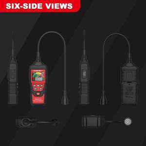 Habotest เครื่องตรวจจับแก๊สรั่ว, HT601B 0-9999PPM ก๊าซมีเทนธรรมชาติไวไฟตอบสนองรวดเร็ว - Product Image 6