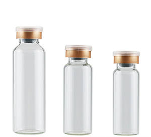 Zhongle Titanium Industry, flacons d'injection en verre ambré et en plastique transparents professionnels pour produits pharmaceutiques, 2 ml, 3 ml, 5 ml, 10 ml, 15 ml - Product Image 1