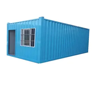 Bán 50 Mét Vuông Nhà Wpc Nhà Mô-đun Đúc Sẵn Giá Rẻ, Khung Container Cabin Văn Phòng Di Động