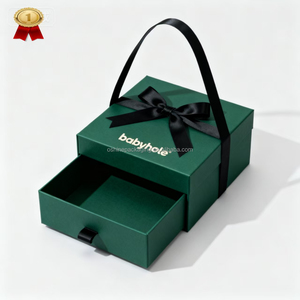 Recyclable Corrugated Rigid <b>Magnetic</b> Gift & Clothing <b>Box</b> with <b>Magnetic</b> Lid Four-Color Printing Matt Lamination - Product Image 2