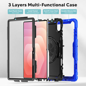 Étui en silicone robuste et résistant pour Samsung <span class=keywords><strong>Galaxy</strong></span> <span class=keywords><strong>Tab</strong></span> S11 Ultra 2025 X930 X936 14,6 pouces, coque antichoc avec support intégré - Product Image 6