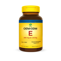 Capsules de collagène et vitamine E OEM, capsules de vitamine E pour le blanchiment de la peau, capsules de vitamine E à marque privée, soutien antioxydant