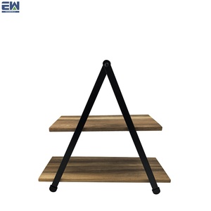 Vendita calda espositore in legno con due strati <span class=keywords><strong>Etagere</strong></span> - Product Image 3