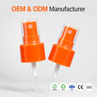 Pompe pulvérisatrice à brume fine colorée OEM ODM pour flacon 20/410 24/410 28/410 Dose 0,14 ml/t Conforme à PPWR