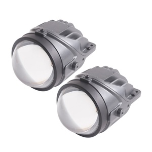 SANVI AI F09 3 Inch Lens Fog <b>Light</b> <b>Projector</b> App Control 3 Color High Low Beam H11 <b>Light</b> - Product Image 1