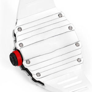 Reloj de Pulsera Mecánico de Fibra de Carbono RM White 2702, Reloj de Lujo con Movimiento Automático Tourbillon, Reloj de Pulsera Deportivo Esencial para Hombre - Product Image 5