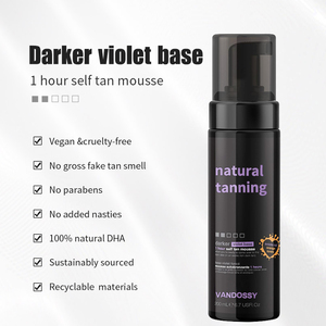 OEM Divo Deep Self <strong>Tanning</strong> Mousse Manufacturer Sun <strong>Tanning</strong> Foam Private Label Darker Self Tanner <strong>Kit</strong> With Self <strong>Tanning</strong> Mitt - Product Image 2