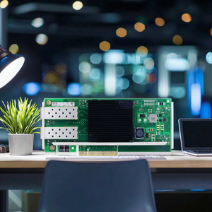 2-Port PCI Express 3.0 X8 10 gam Ethernet Adapter sợi quang hội tụ mạng cho nội bộ máy chủ 10Gbps có dây không dây kho - Product Image 5