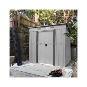 Metal storage shed steel frame storage box outdoor OEM metal storage shed